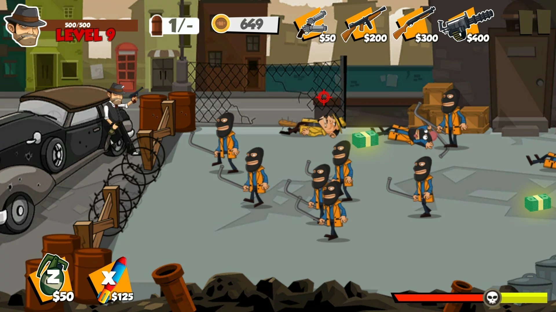 Изображение игры: Gangster War
