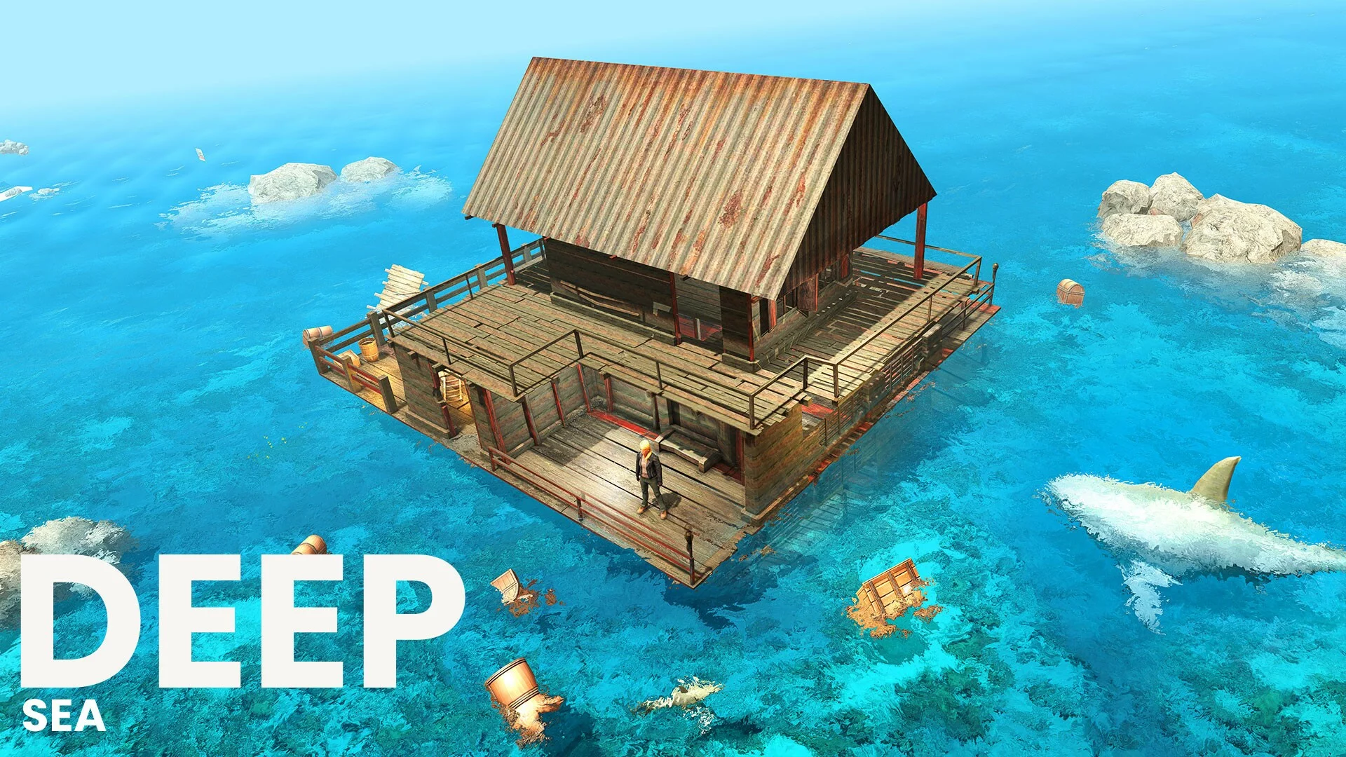 Изображение игры: Island Raft Survival 2021: Ocean Escape