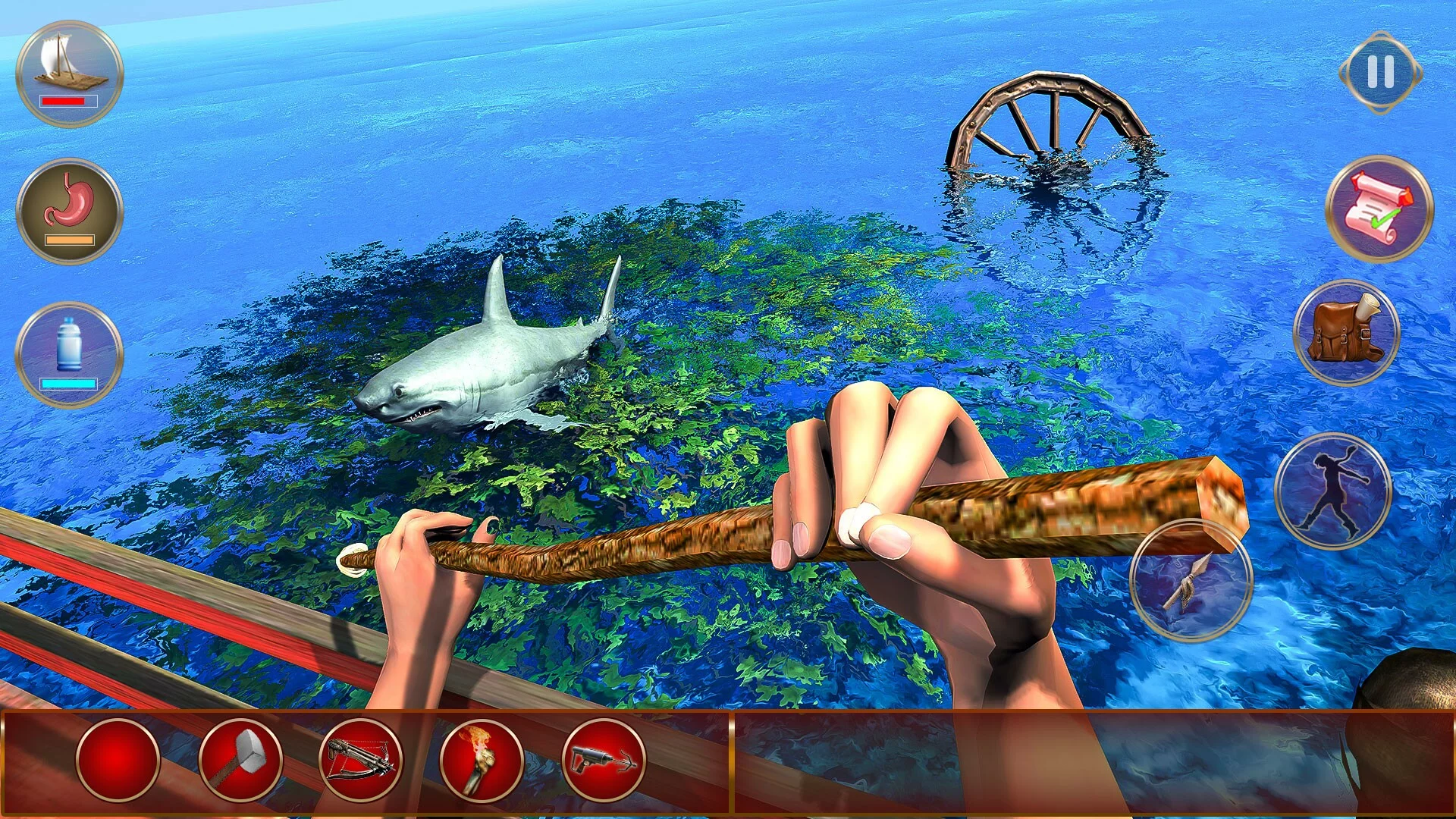 Изображение игры: Island Raft Survival 2021: Ocean Escape