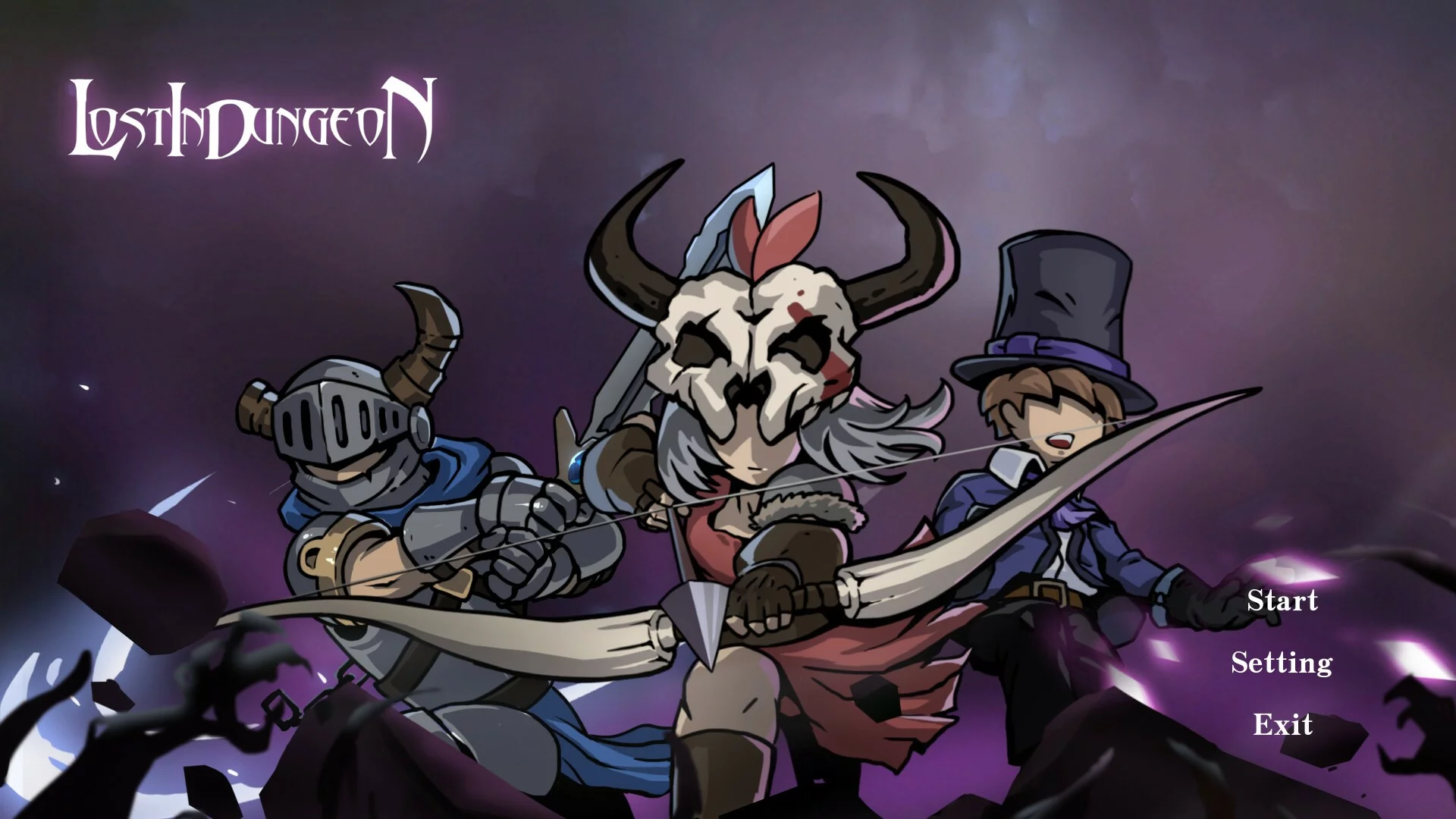 Изображение игры: Lost in Dungeon / 地牢迷失者