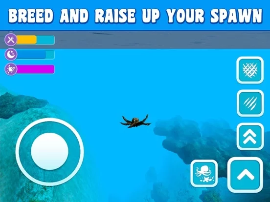Изображение игры: Octopus Subwater Life Simulator