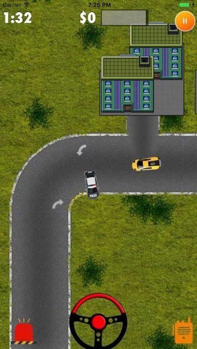 Изображение игры: 2D Police Pursuit