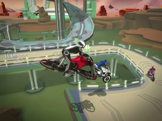 Изображение игры: Gravity Rider: Full Throttle