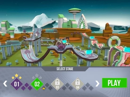 Изображение игры: Gravity Rider: Full Throttle