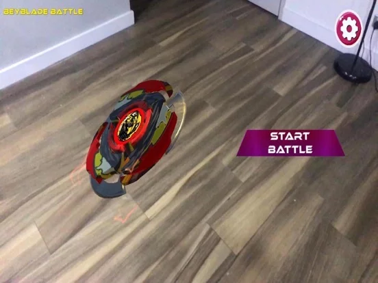 Изображение игры: Beyblade Battle - An AR Game