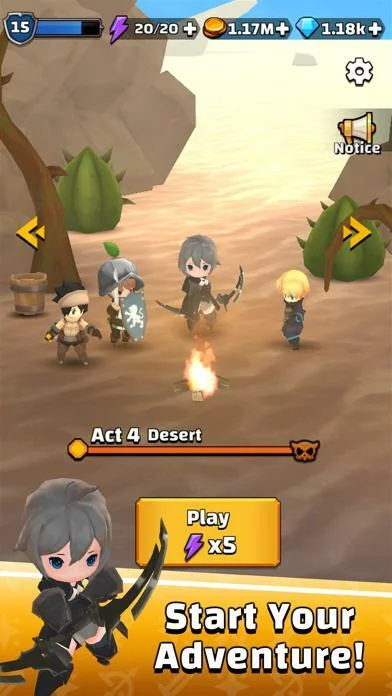 Изображение игры: Tiny Fantasy: Action Adventure
