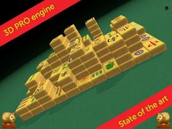 Изображение игры: Mahjong 3D Pro Unlimited Games