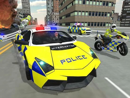 Изображение игры: Police Car Driving: Crime City