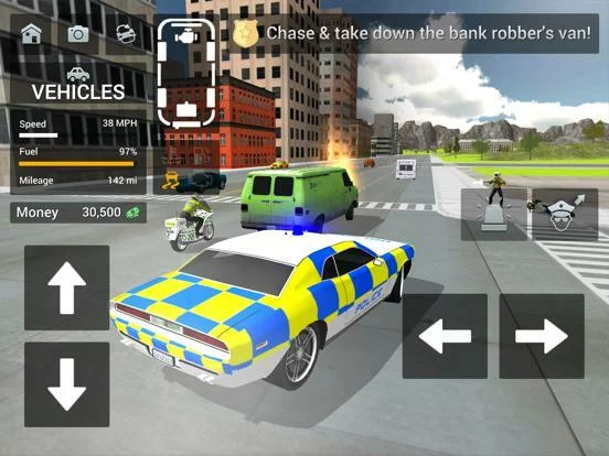 Изображение игры: Police Car Driving: Crime City