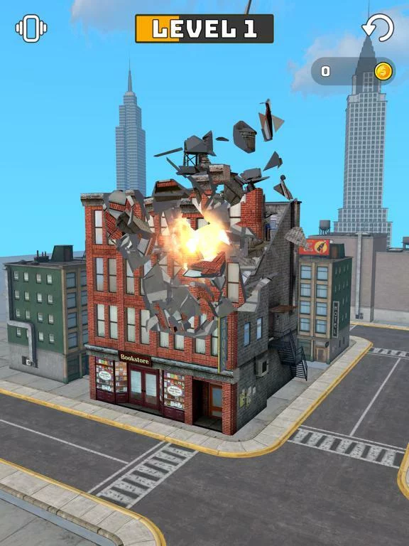 Изображение игры: Cannon Demolition