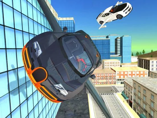 Изображение игры: Flying Car Transport Simulator