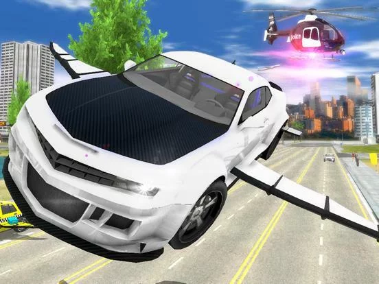 Изображение игры: Flying Car Transport Simulator
