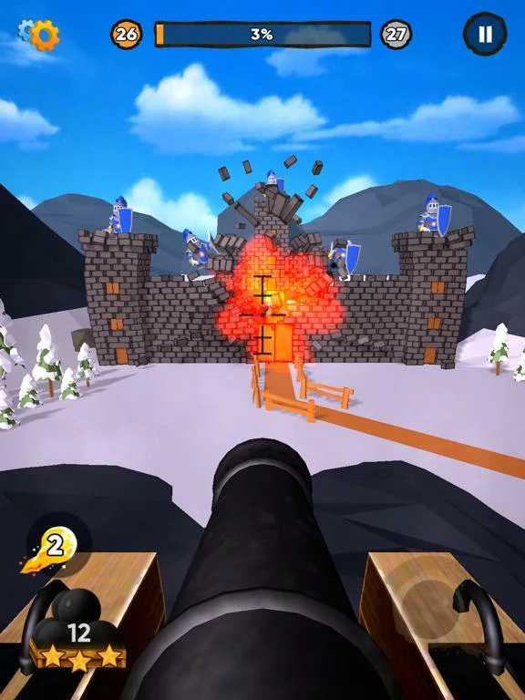 Изображение игры: Cannon It!