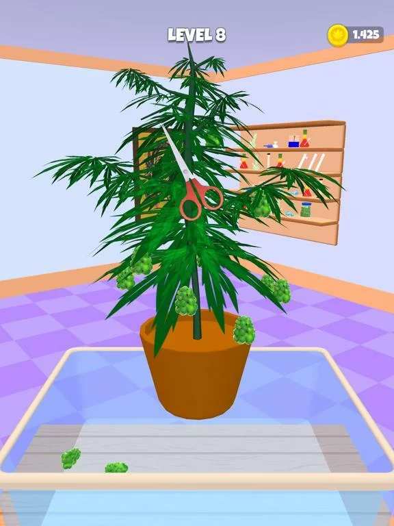 Изображение игры: Weed Life 3D - ASMR Game
