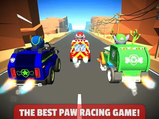 Изображение игры: Paw Rescue Mission Race