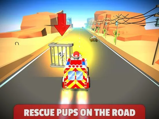 Изображение игры: Paw Rescue Mission Race