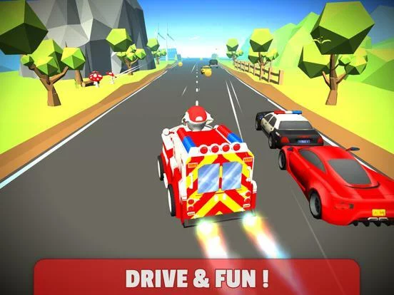 Изображение игры: Paw Rescue Mission Race