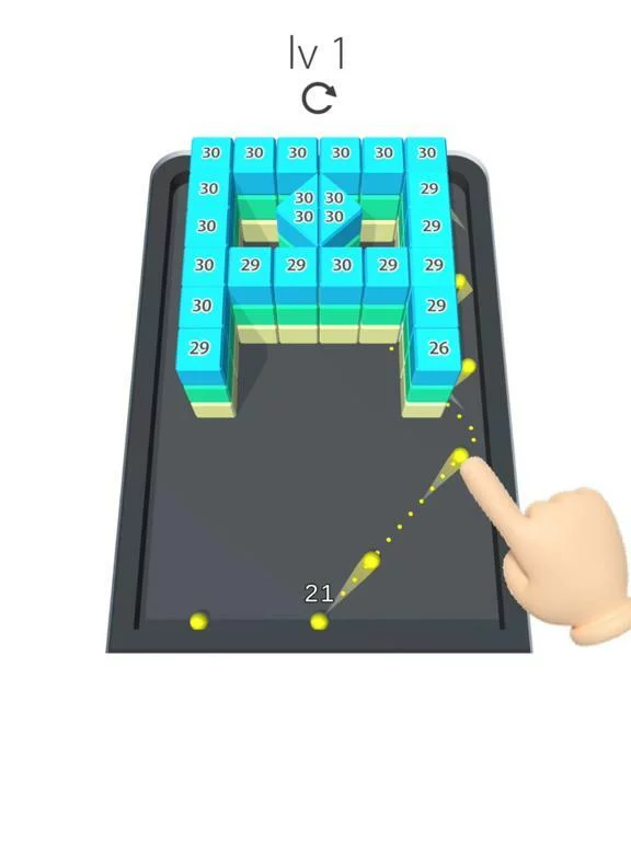 Изображение игры: Super Balls - 3D Brick Breaker