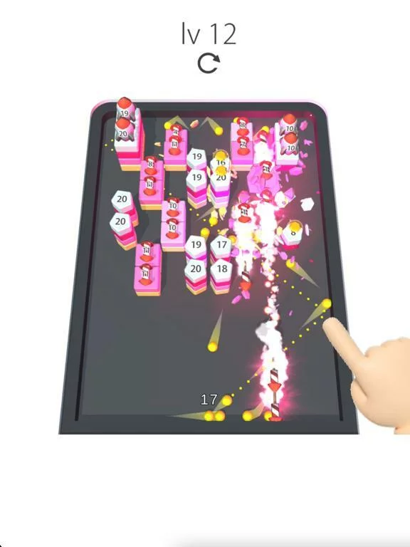 Изображение игры: Super Balls - 3D Brick Breaker