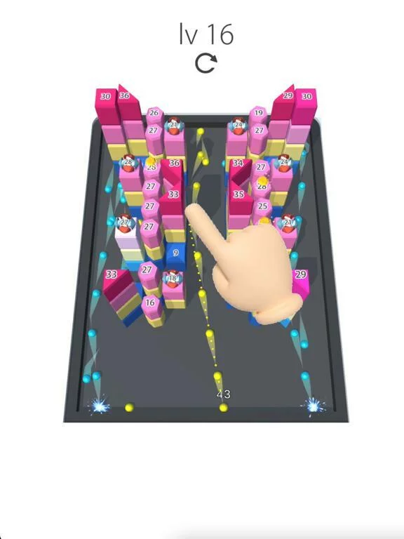 Изображение игры: Super Balls - 3D Brick Breaker
