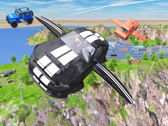 Изображение игры: Flying Car Extreme Simulator