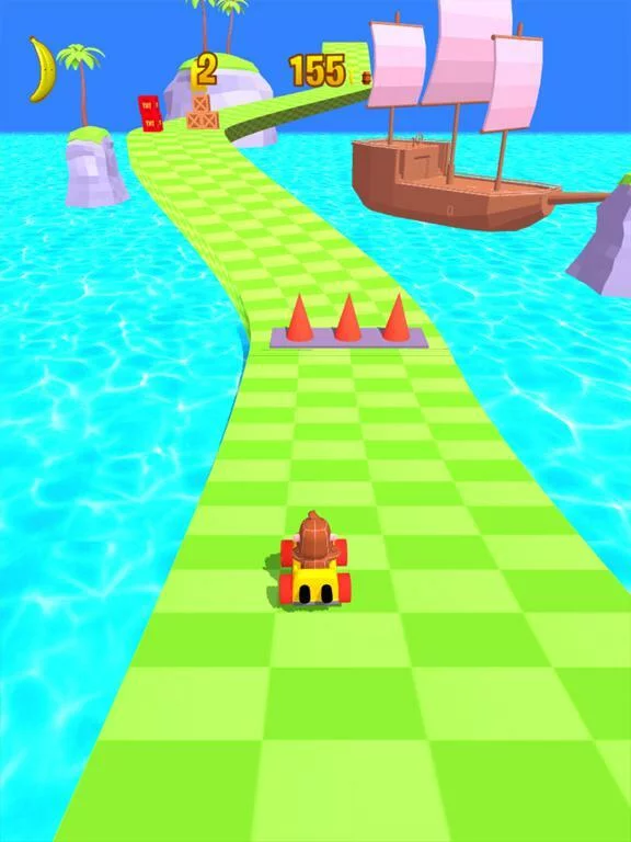 Изображение игры: Monkey Drift