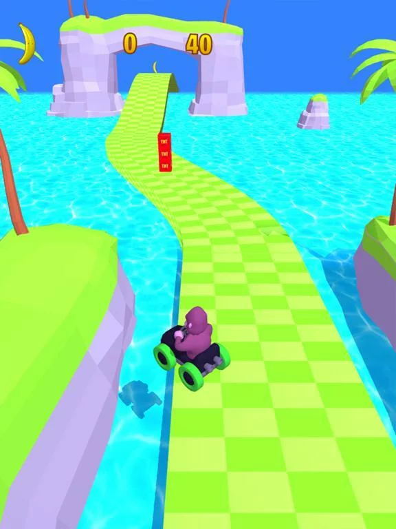 Изображение игры: Monkey Drift