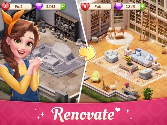 Изображение игры: My Story - Mansion Makeover