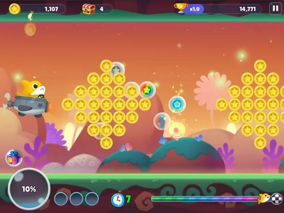 Изображение игры: Baby Shark Run Away