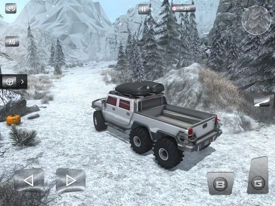 Изображение игры: Snow Driving Simulator - Off Road 6x6 Truck Game