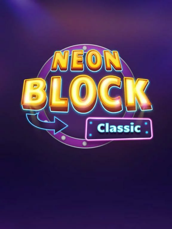 Изображение игры: Neon Block Classic