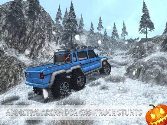 Изображение игры: Snow Driving Simulator - Off Road 6x6 Truck Game