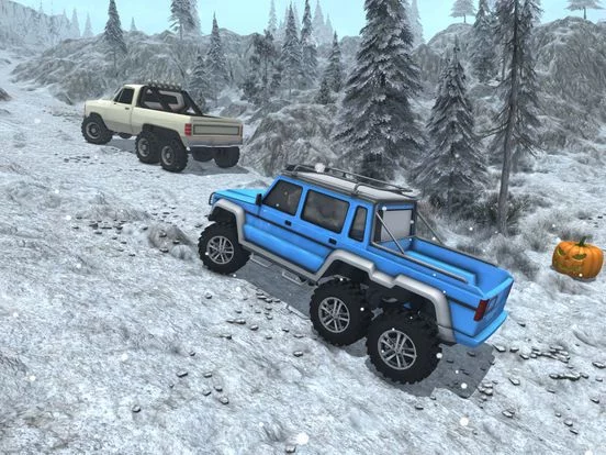 Изображение игры: Snow Driving Simulator - Off Road 6x6 Truck Game