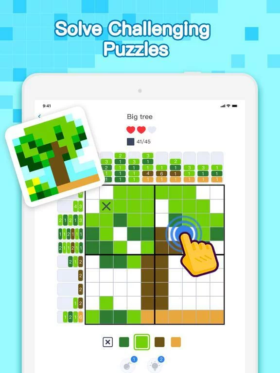 Изображение игры: Nonogram.ly Color