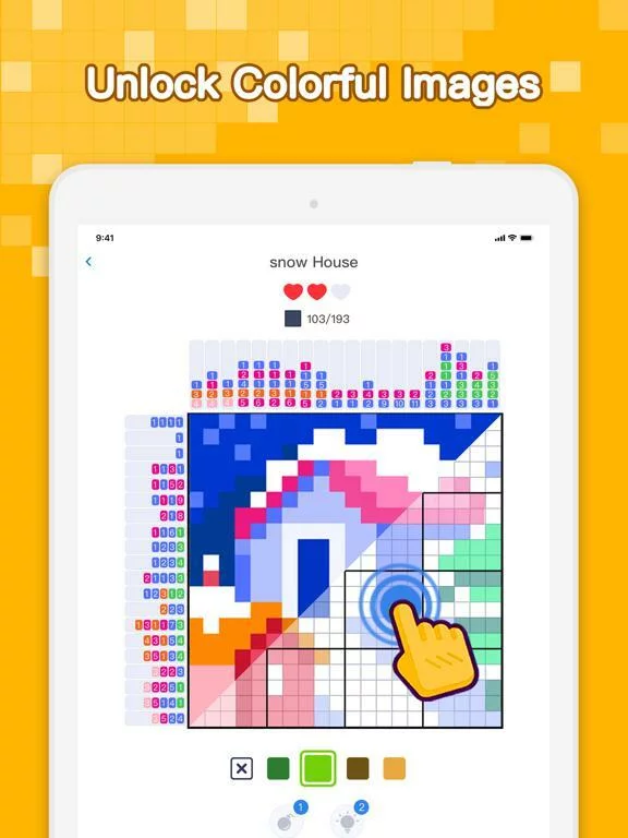 Изображение игры: Nonogram.ly Color