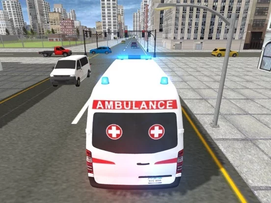 Изображение игры: American Ambulance Simulator
