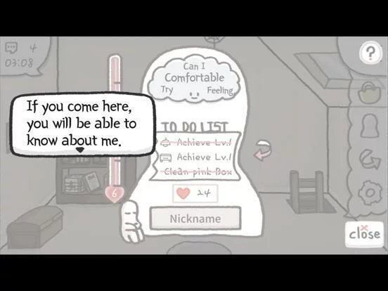 Изображение игры: Rainy attic room