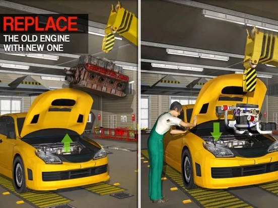 Изображение игры: Car Mechanic Engine Overhaul - Auto Repair Factory