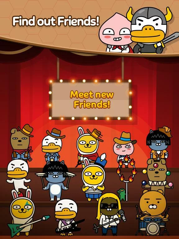 Изображение игры: Friends Popcorn