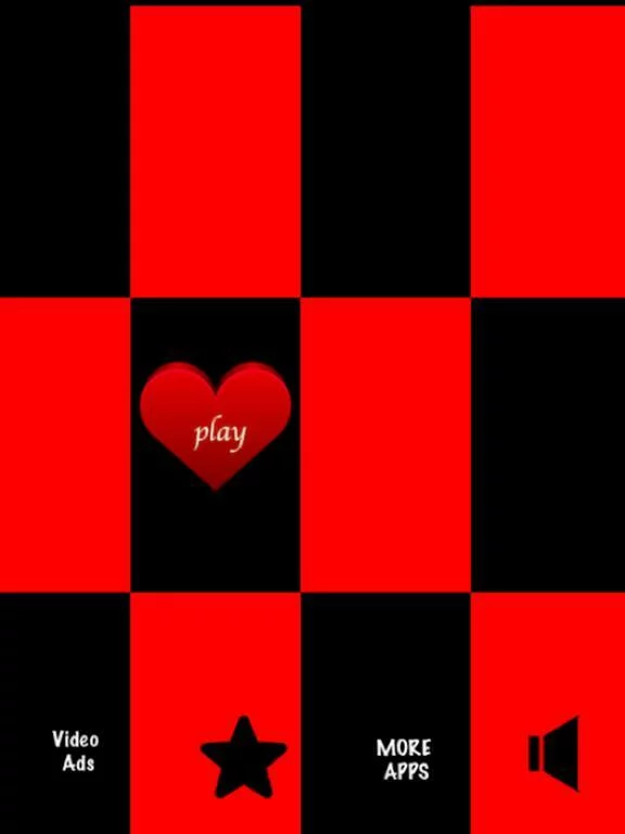 Изображение игры: Piano Tile Valentines - Free Music Games For Love