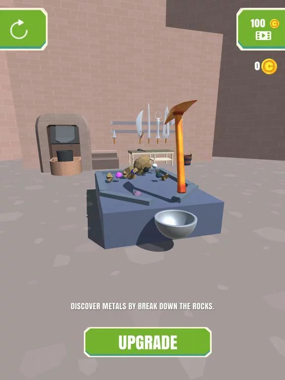 Изображение игры: Project Blacksmith - Forge 3D