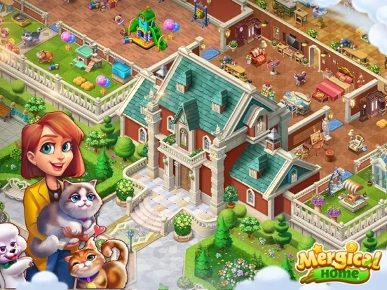 Изображение игры: Mergical Home-Fun puzzle game