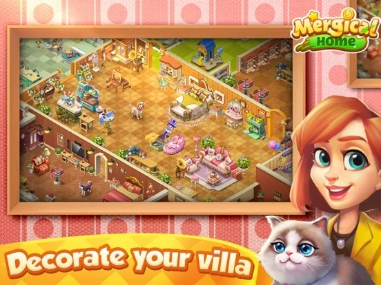 Изображение игры: Mergical Home-Fun puzzle game