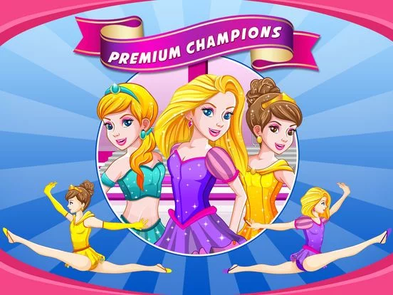 Изображение игры: Amazing Princess Gymnastics