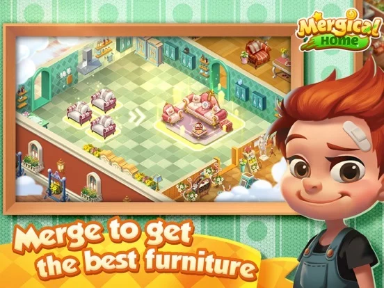 Изображение игры: Mergical Home-Fun puzzle game