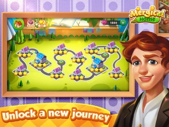 Изображение игры: Mergical Home-Fun puzzle game
