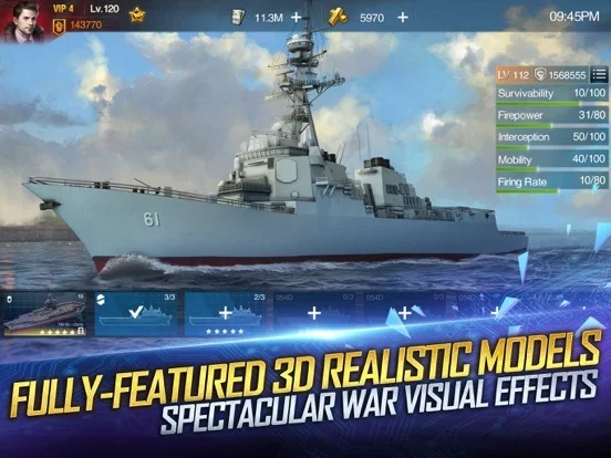 Изображение игры: Warship Legend: Idle RPG