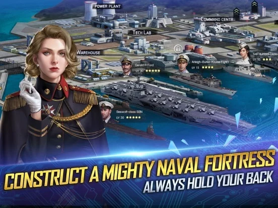 Изображение игры: Warship Legend: Idle RPG