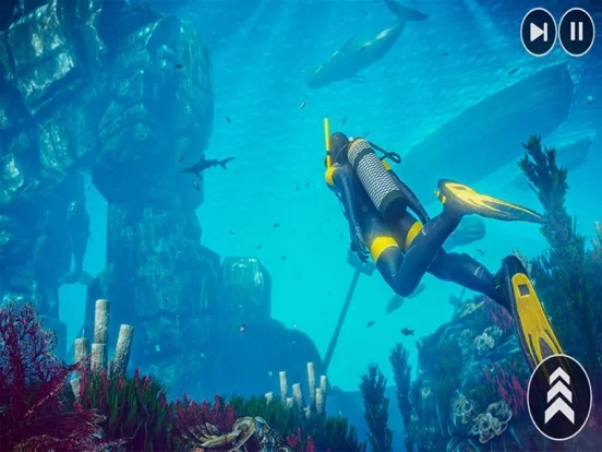 Изображение игры: Raft Survival Underwater Games