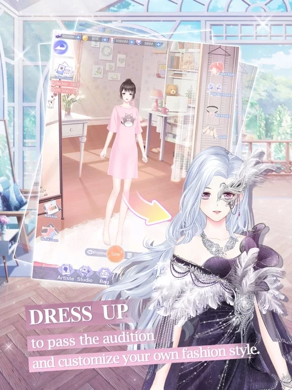 Изображение игры: Project Star: Makeover Story
